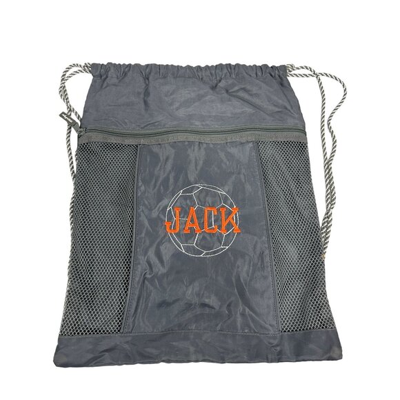 Thirty-One Spirit By Thirty-One Drawstring Backpack With Front Zipper Pocket - Picture 1 of 7